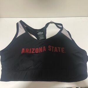 Pink Collegiate Arizona State Sports Bra